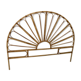 Headboard 2 people shape peacock