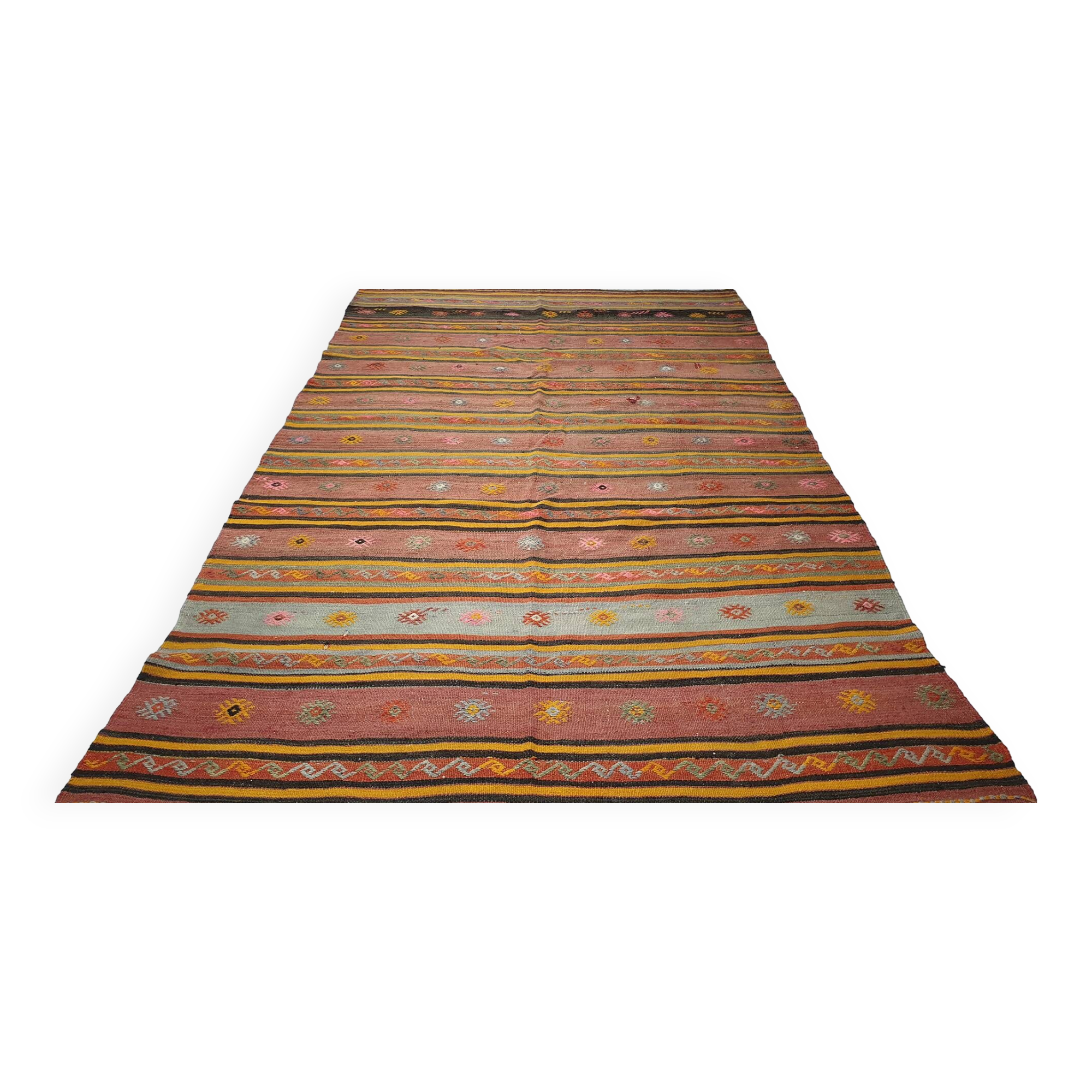 Turkish kilim rug, 293x176 cm, MYK-856