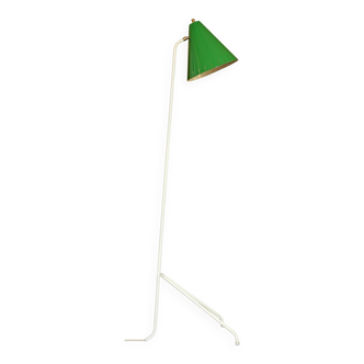 Lampadaire tripode Grasshopper vert, Willem Hagoort, 1950s
