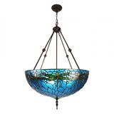 Large Tiffany pendant lamp Libelle