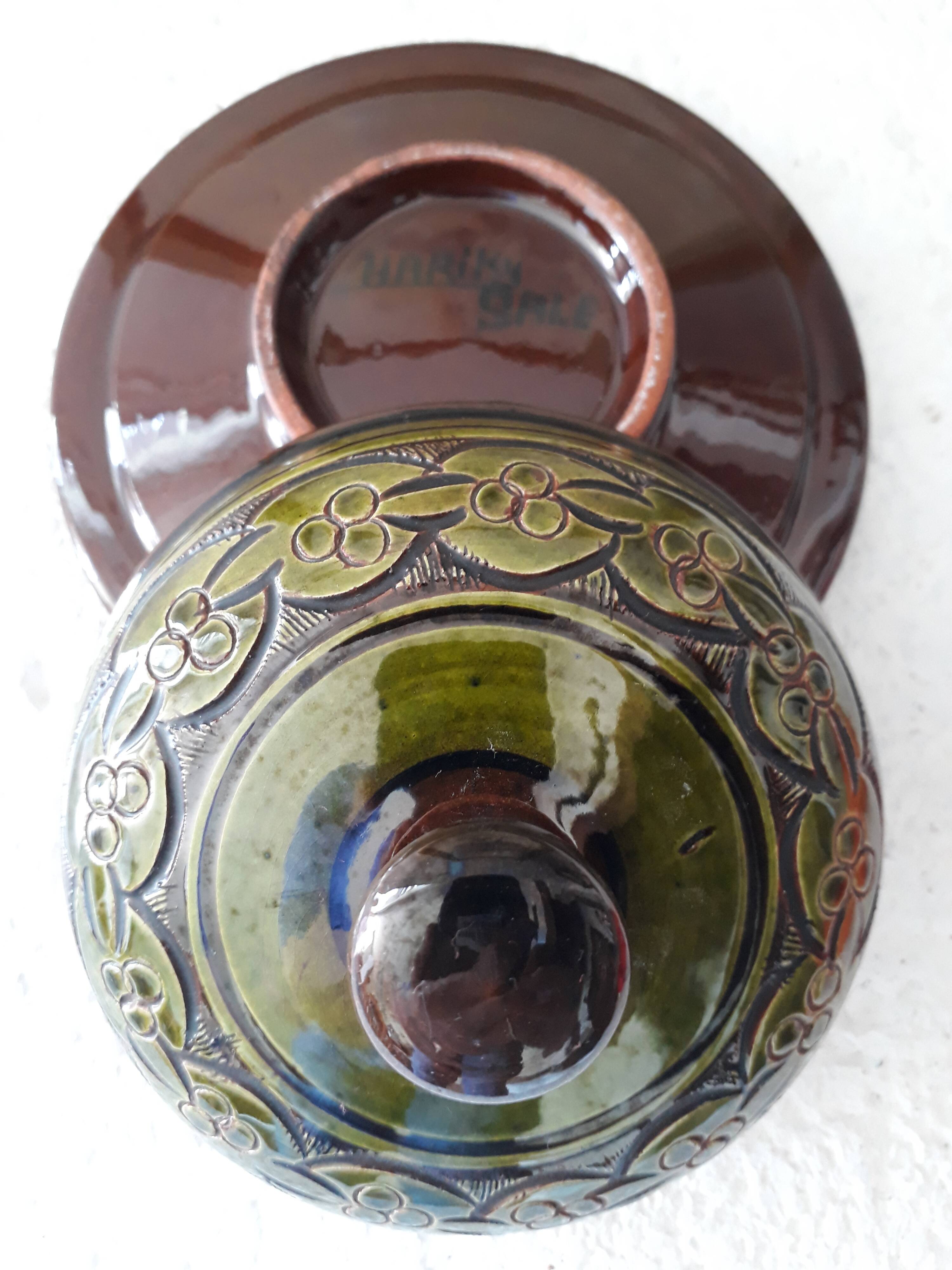 Artisanal butter dish