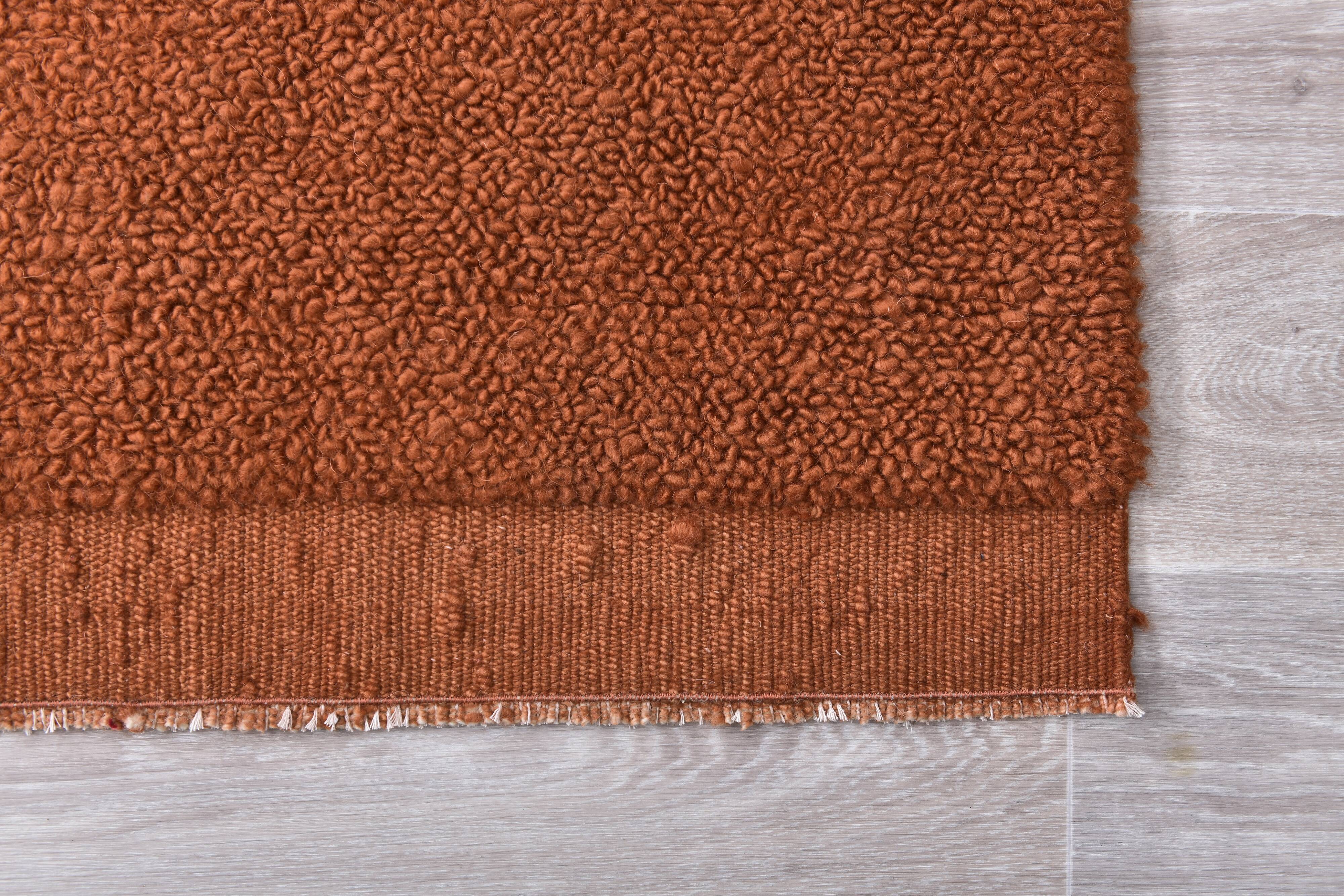4x7 Terracottoa Moroccan Berber Rug 129x218Cm SK240948