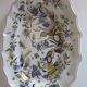 Compotier, soup tureen, vegetable dish in Rouen earthenware