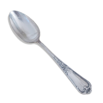 Grosse cuillère en métal argenté
