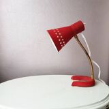 Lampe de bureau en métal Raak Amsterdam 1960 Col de cygne