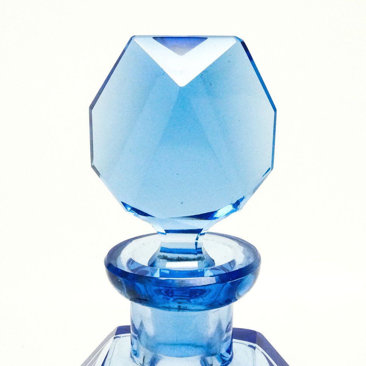 Art Deco carafe from Moser, Czechoslovakia, 1930s