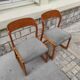 Chaises traîneau Baumann