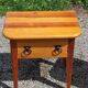 Pair of vintage bedside tables from the 70s in solid pine
