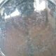 Old silver metal tray engraved tableware service