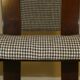 Wood and tweed chairs by Acerbis International, Italy, 1980s, set of 4.