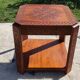 Table pedestal table art deco Morocco 1920