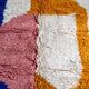 Handmade decorated Beni Ouarine rug, size 250cmx150cm