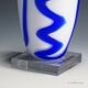 Large Murano glass art vase by Francesca Rosella for V. Nason & C.