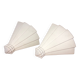 Pair art deco wall lamp angle white plaster made in italy vintage #a469