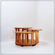 Ensemble de 3 tables d'appoint vintage, dans le style de Rainer Daumiller