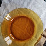 Service duralex france flat plates, hollow, glass