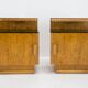 Set of Two Night Stands by Halabala for UP Zavody, 1940s