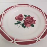 5 assiettes plates Digoin Sarreguemines