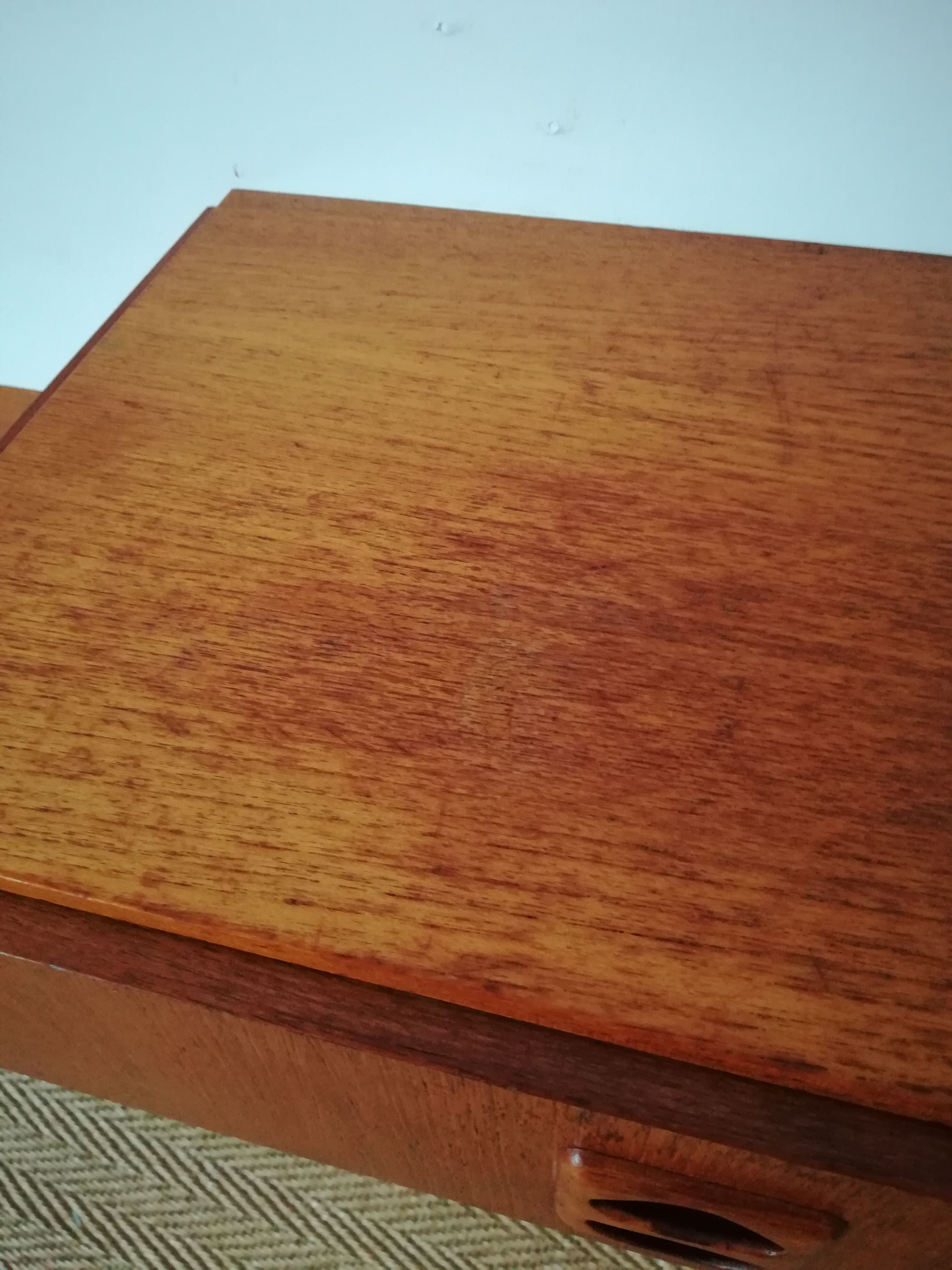 Pair of wall bedside tables