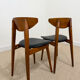 Pair of Fontania chairs attributed to Baumann – 1960s