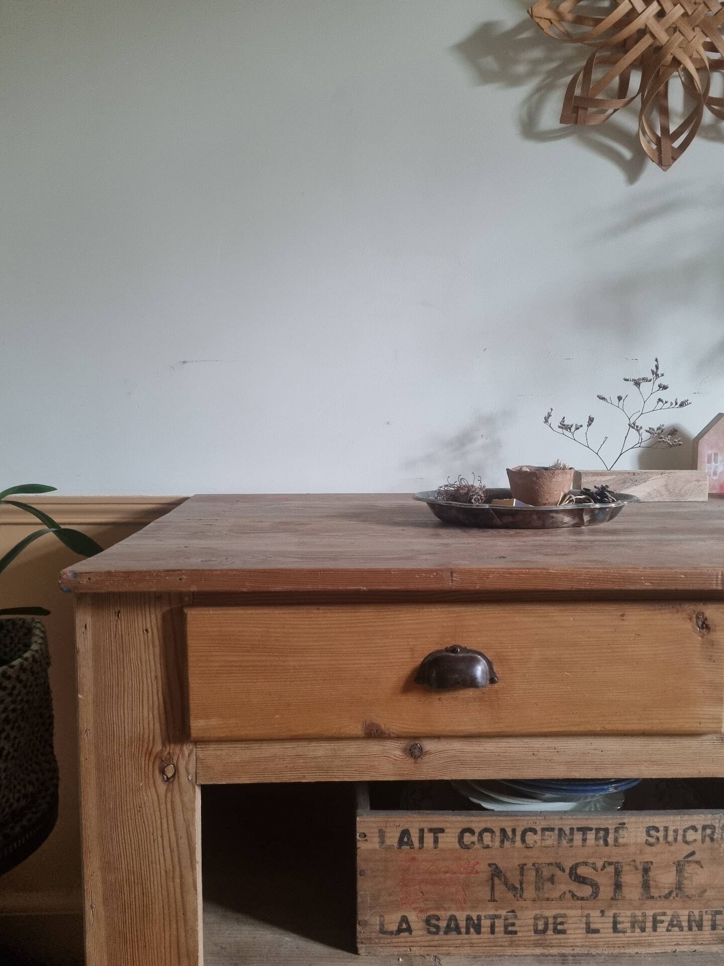 Enfilade comptoir rustique