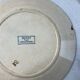 Plate dish iron earth Royat Sarreguemines