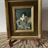 Painting portrait of a child (Miss Murray), reproduction of "Sir Thomas Lawrence"