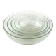 Bauhaus style 1930s glass bowls