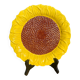 Sunflower-shaped plate