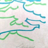 Lot of two Charles Lapicque lithographs