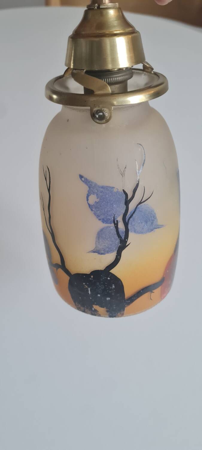 Daum nancy glass paste wall lamp