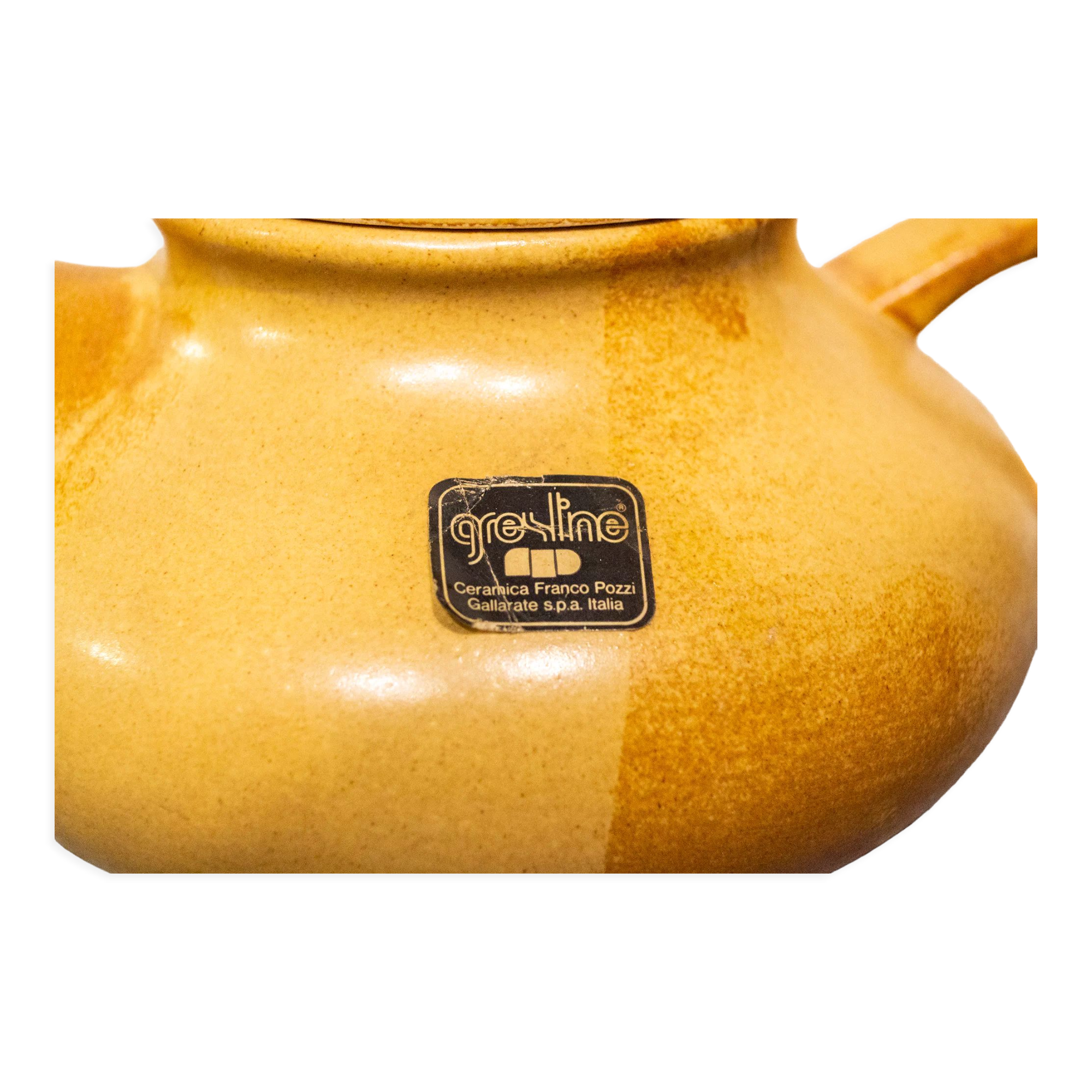 Franco Pozzi teapot for Gresline, Italy 70s