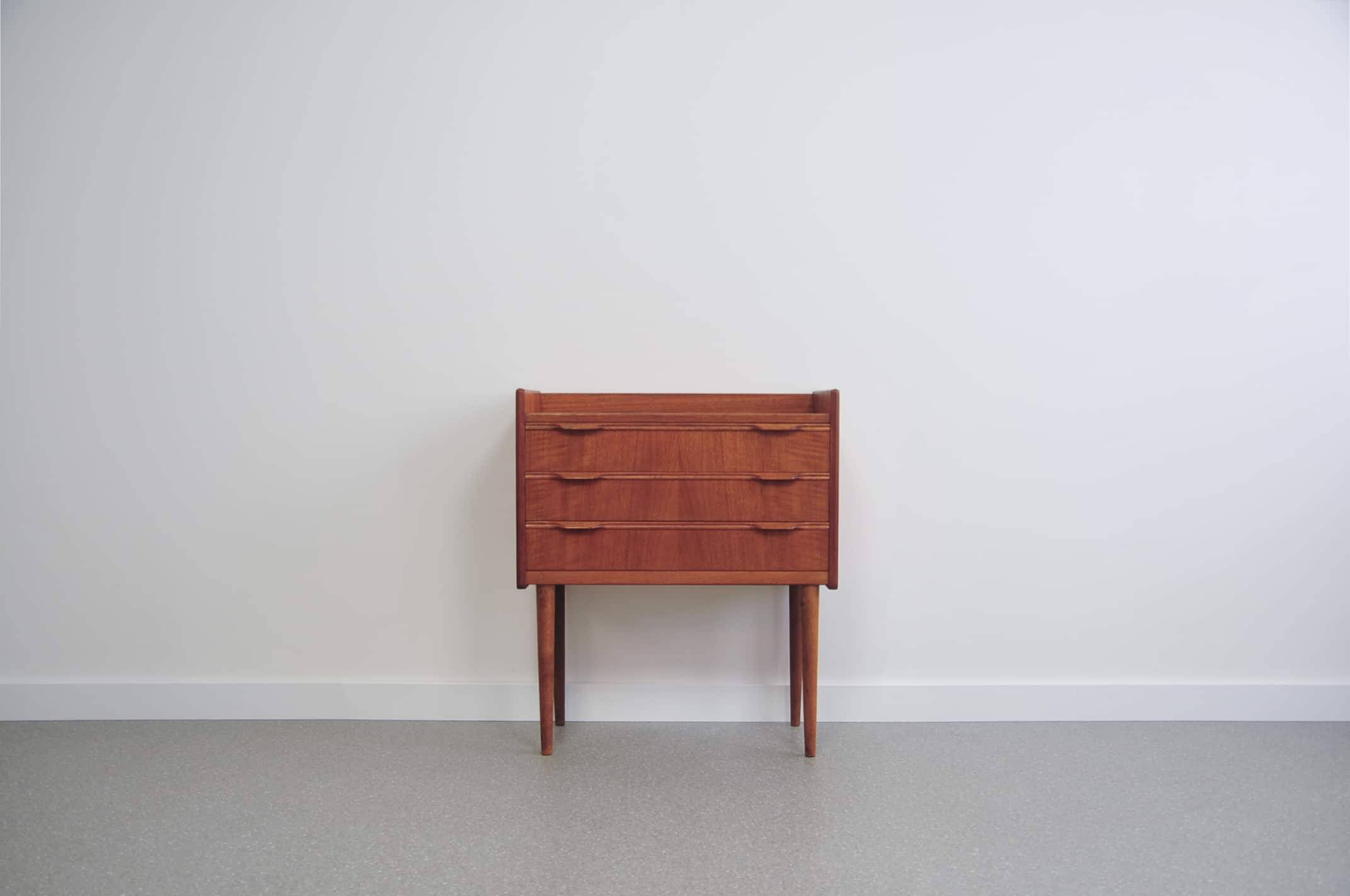 Commode vintage en teck Henning Jørgensen