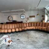 Sofa DS-600 de, Ueli Berger, Eleonore Peduzzi-Riva, Heinz Ulrich, Klaus Vogt for De Sede 1972