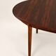 Torbjorn Afdal rosewood dining table model Darby
