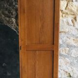 Glass bookcase with compass feet - vintage 1960
