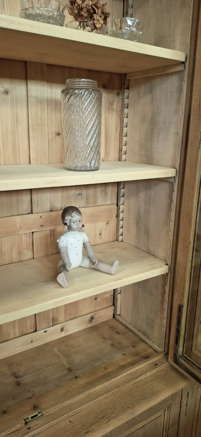 Grande vitrine ancienne de musée