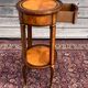 Salon Table In Marquetry Style Transition Period 19th