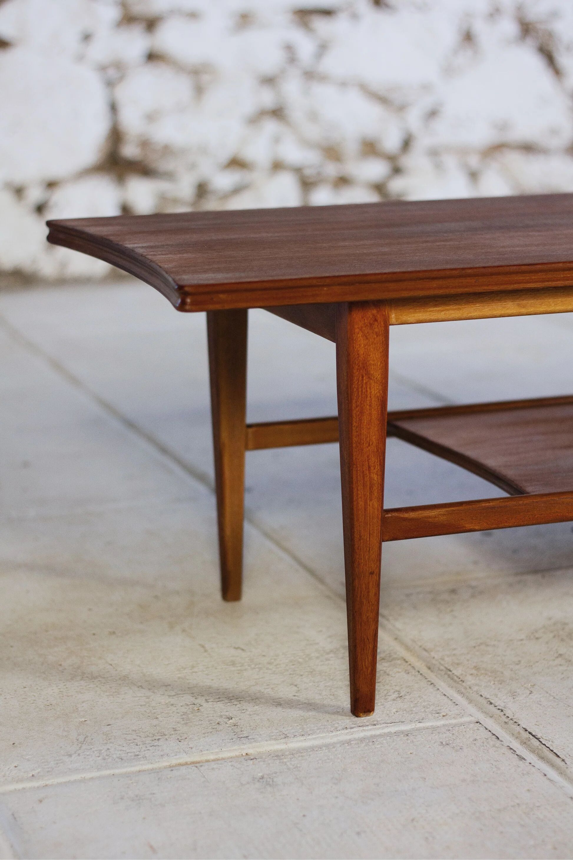 Mid-Century coffee table in solid teak by Richard Hornby for Fyne Ladye, 1960.