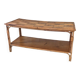 Console en rotin vintage