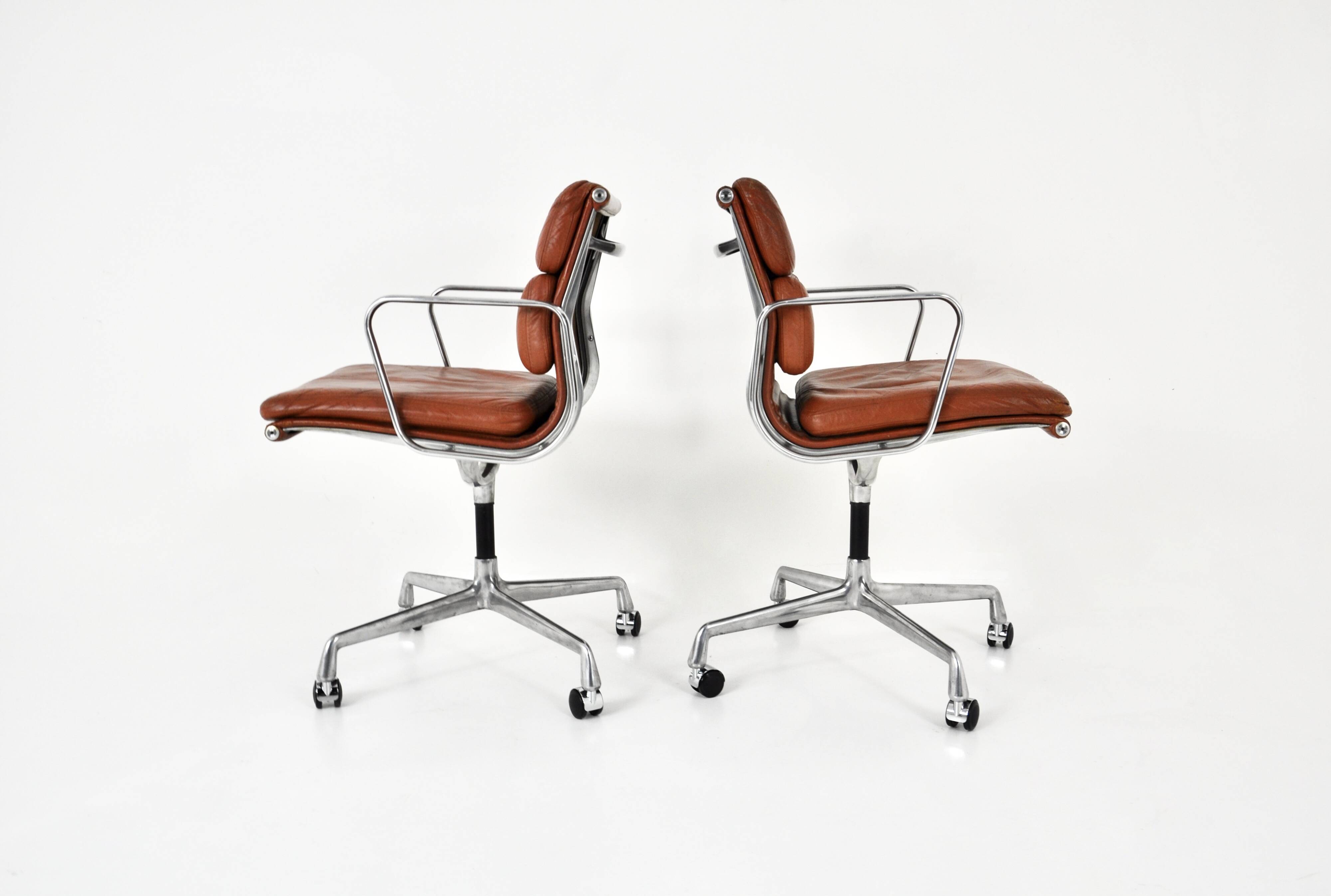 Paire de Fauteuils De Bureau De Charles & Ray Eames Pour Herman Miller, 1970s