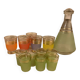 Old carafe + glasses service