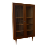 Scandinavian glass display cabinet