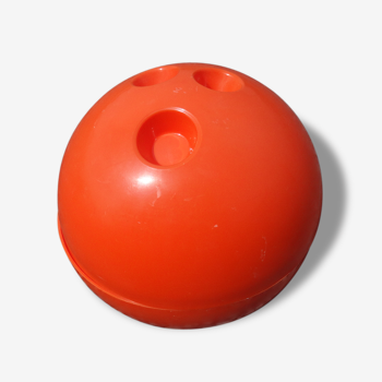 Seau à glace orange boule de bowling
