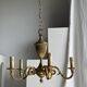 Classic 5-light gold chandelier