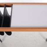 Vintage Side table/trolley with storage rack
