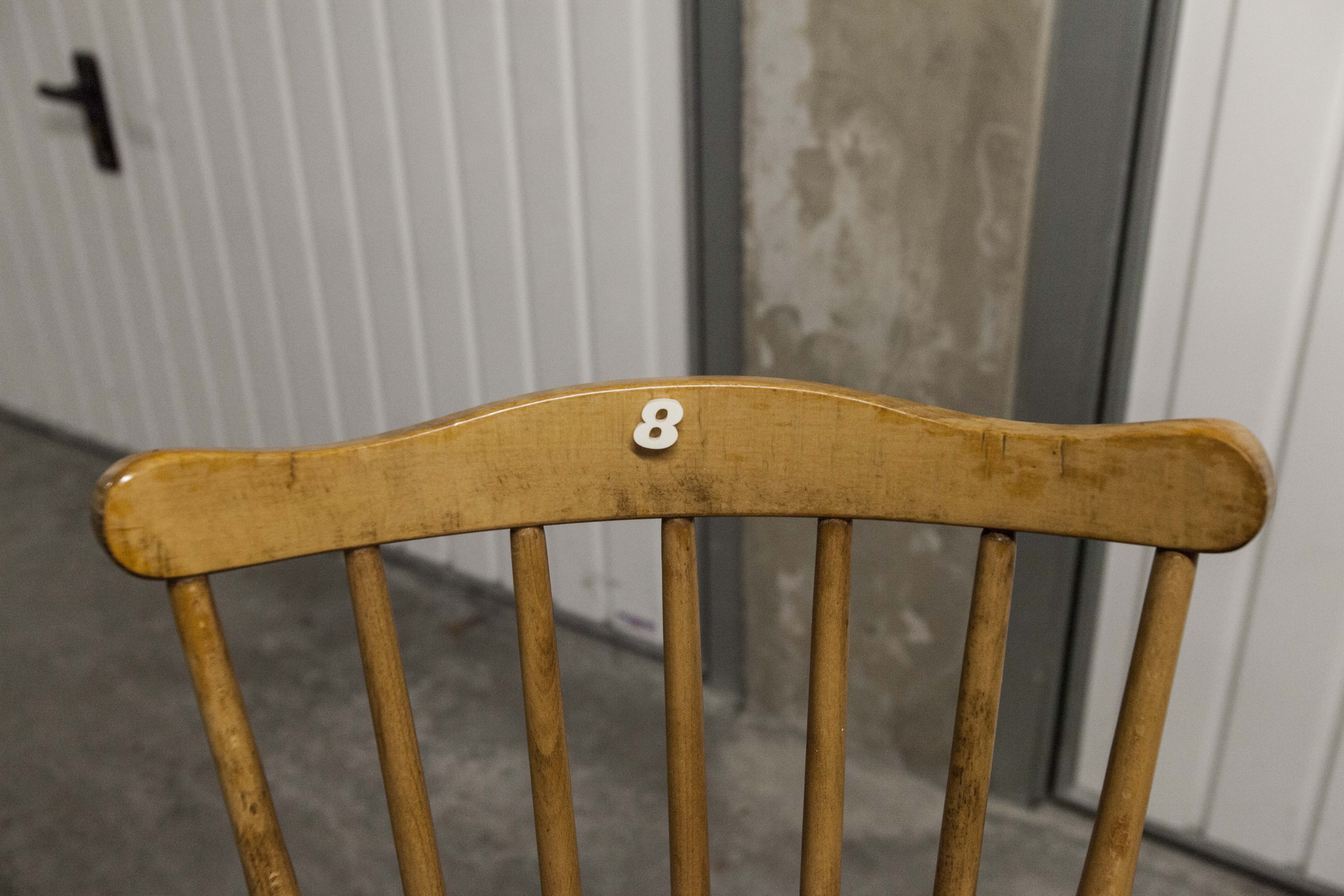 Set of 8 Baumann chairs "Florida"