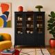 Armoire vitrée art déco démontable 1930