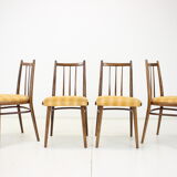 Set of four dining chairs by jitona, czechoslovakia, 1970s