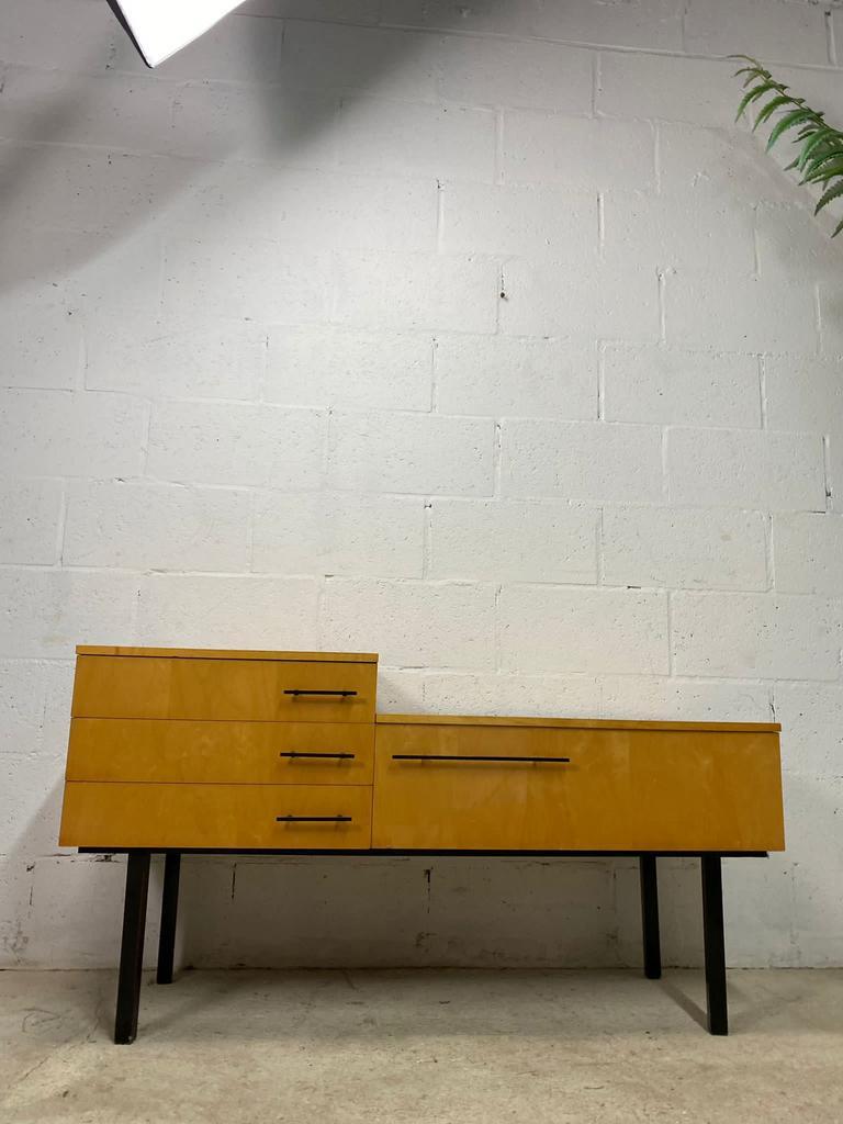 Meuble tv vintage, lowboard, armoire basse
